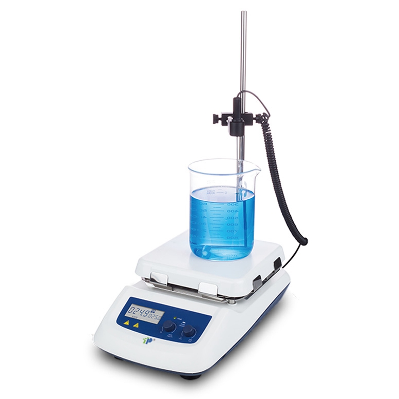 LCD Digital Hotplate Magnetic Stirrer, 550°C